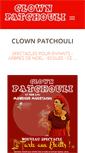 Mobile Screenshot of clownpatchouli.com